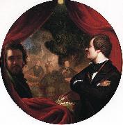 William James Hubard Mann S. Valentine and the Artist painting